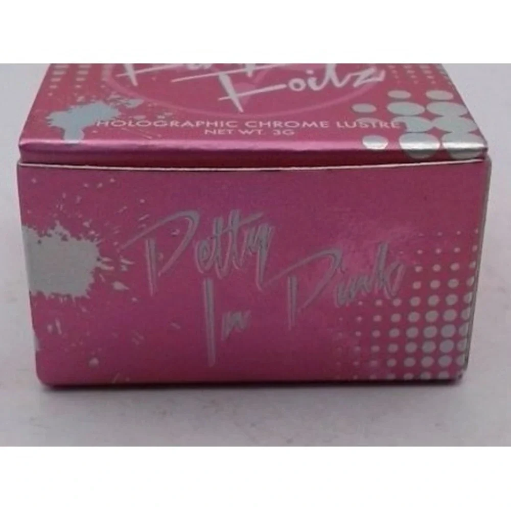 Hank & Henry Beauty-Fingr Foilz Holographic Chrome Lust EyeShadow,Pretty in Pink
